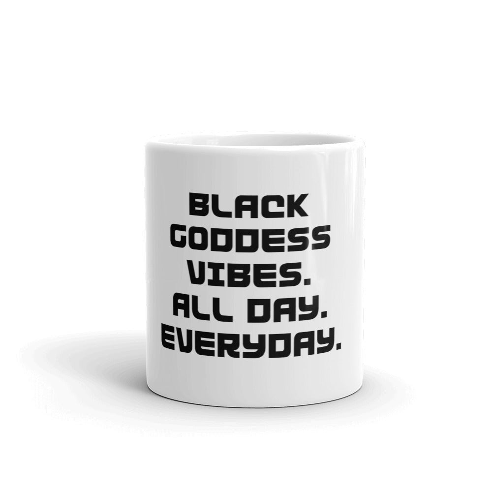 Black Goddess Vibes Mug